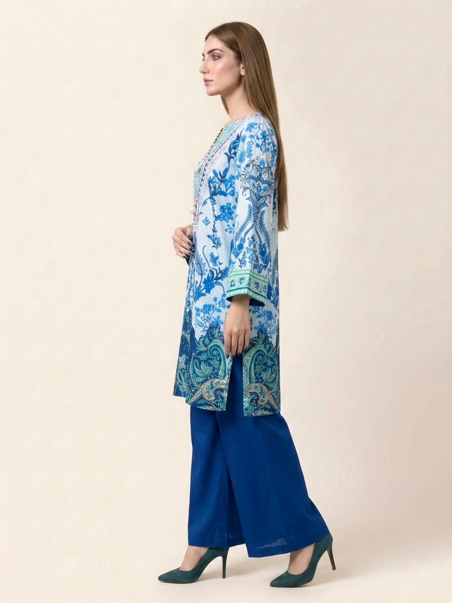 Teal-Blue-printed-premium-linen