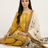 Mustard Yellow-printed-3pc-set
