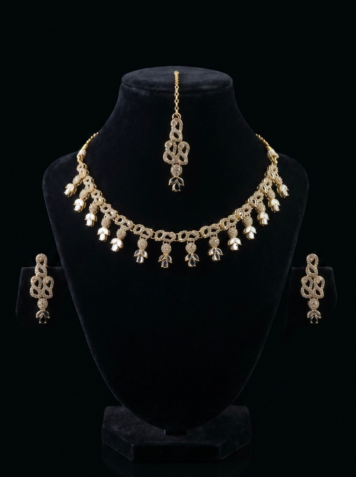 Meher Ethnic-premium-jewelry-set