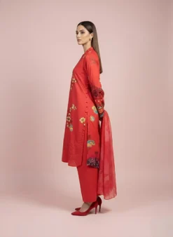 vicose-linen-red