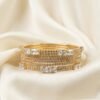 Premium Gold Plated Cubic Zirconia Bridal Churiyan Set
